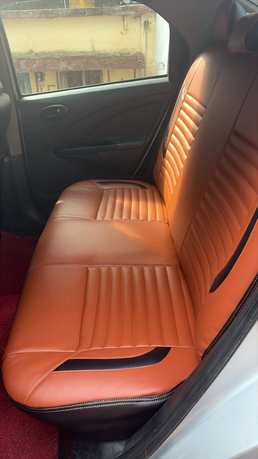 Toyota Etios — interior seating