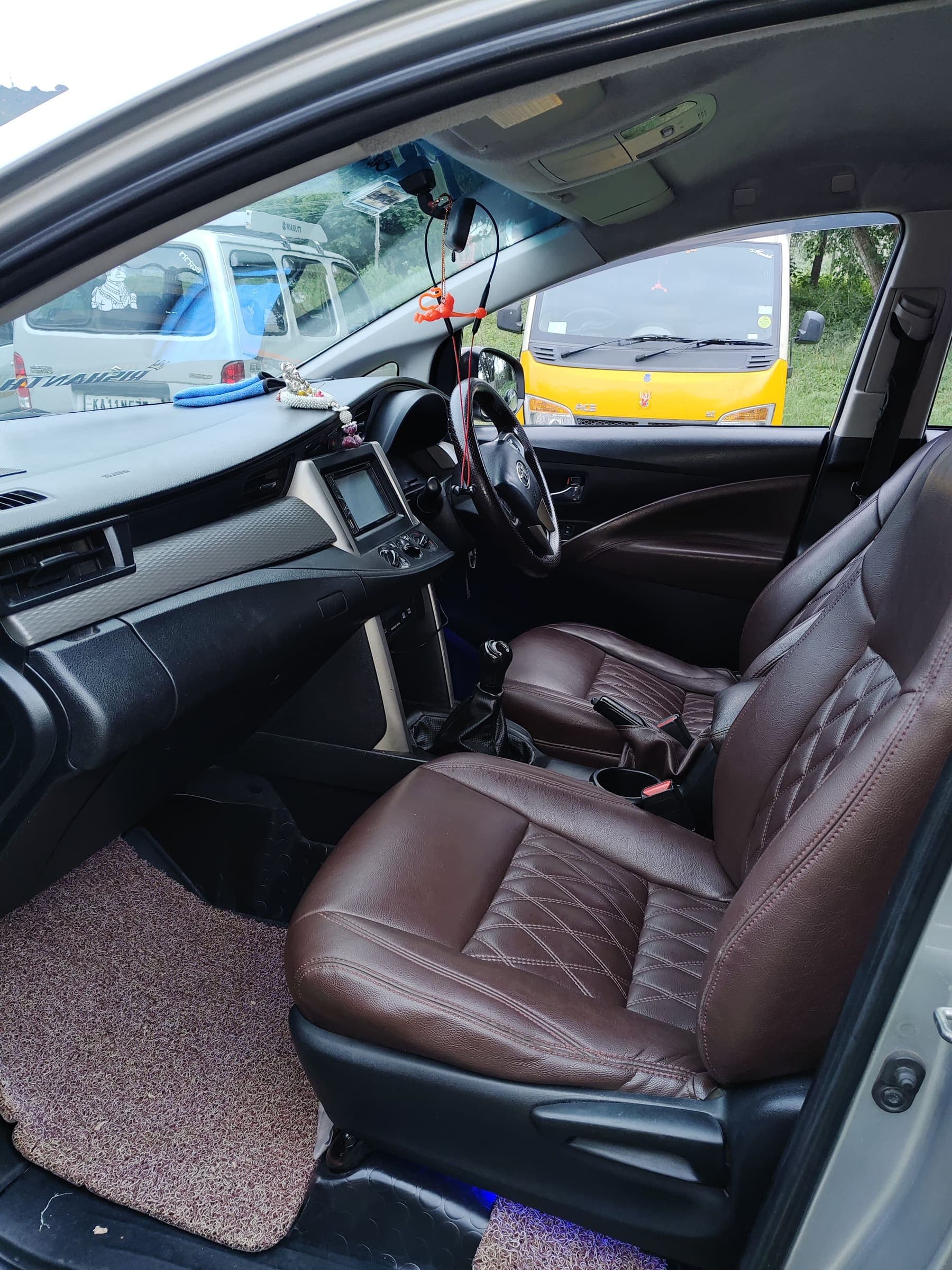 Toyota Innova Crysta — dashboard and controls