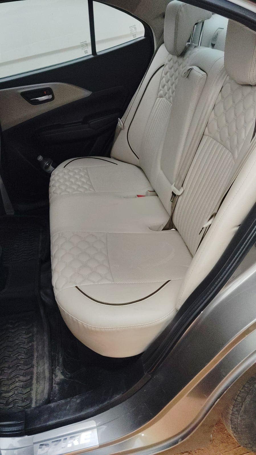 Maruti Suzuki Dzire — interior seating