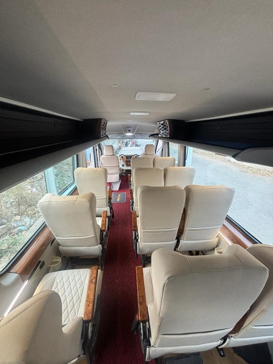 Force Urbania 16 Seater — interior seating