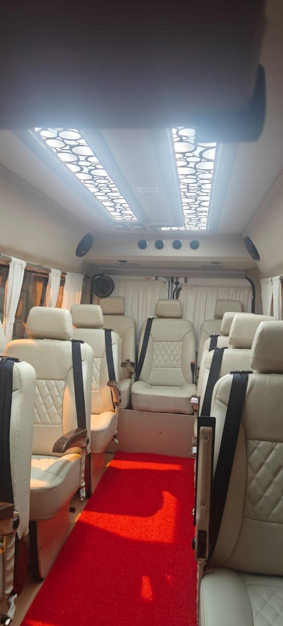 Force Urbania 16 Seater — interior seating