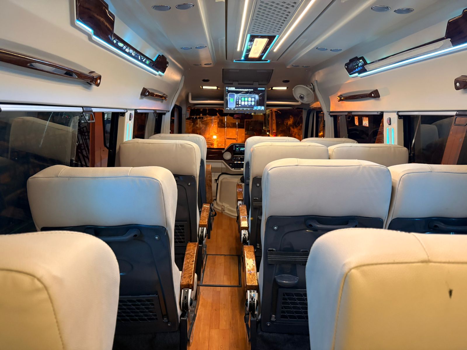 Force Urbania 16 Seater — interior seating