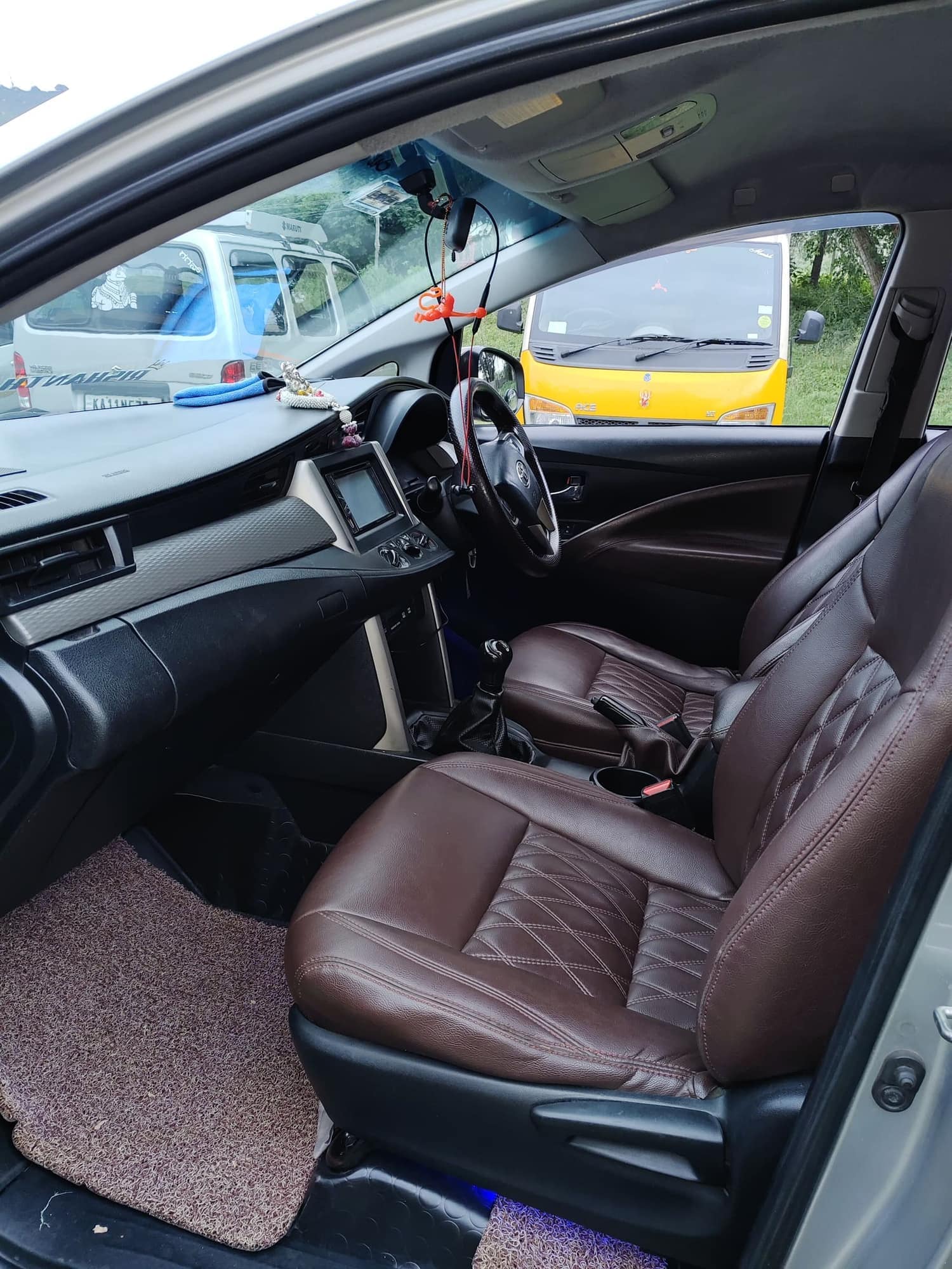 Toyota Innova Crysta — dashboard and controls